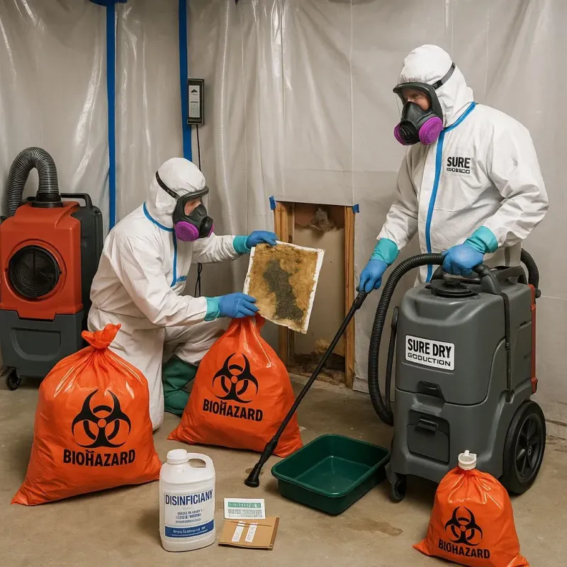 Contaminated Water Handling Protocols process in Morongo Valley, CA