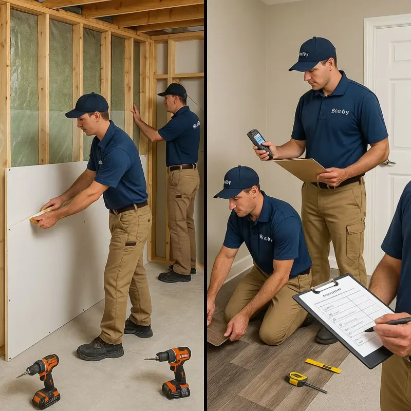 Repairs and Reconstruction process in Morongo Valley, CA